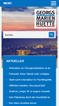 Mobile Screenshot of georgsmarienhuette.de